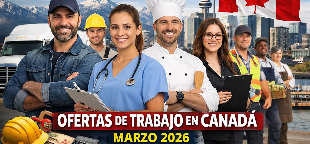 Ofertas de empleo en Canadá – Febrero 2026 