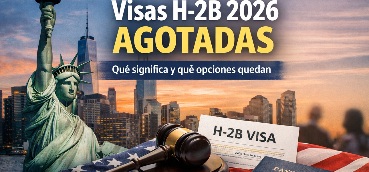 Se alcanza el límite de visas H-2B 2026