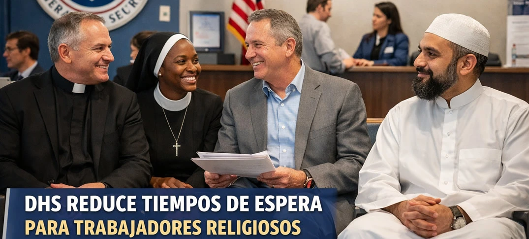 DHS elimina la espera obligatoria para trabajadores religiosos